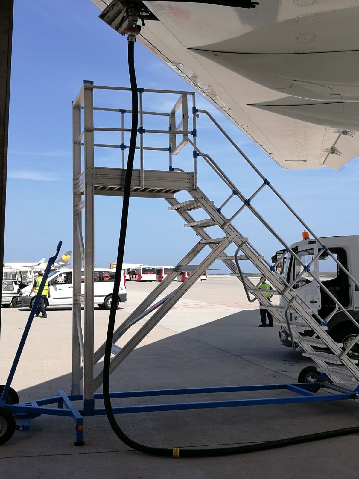 Plattform för höga höjder